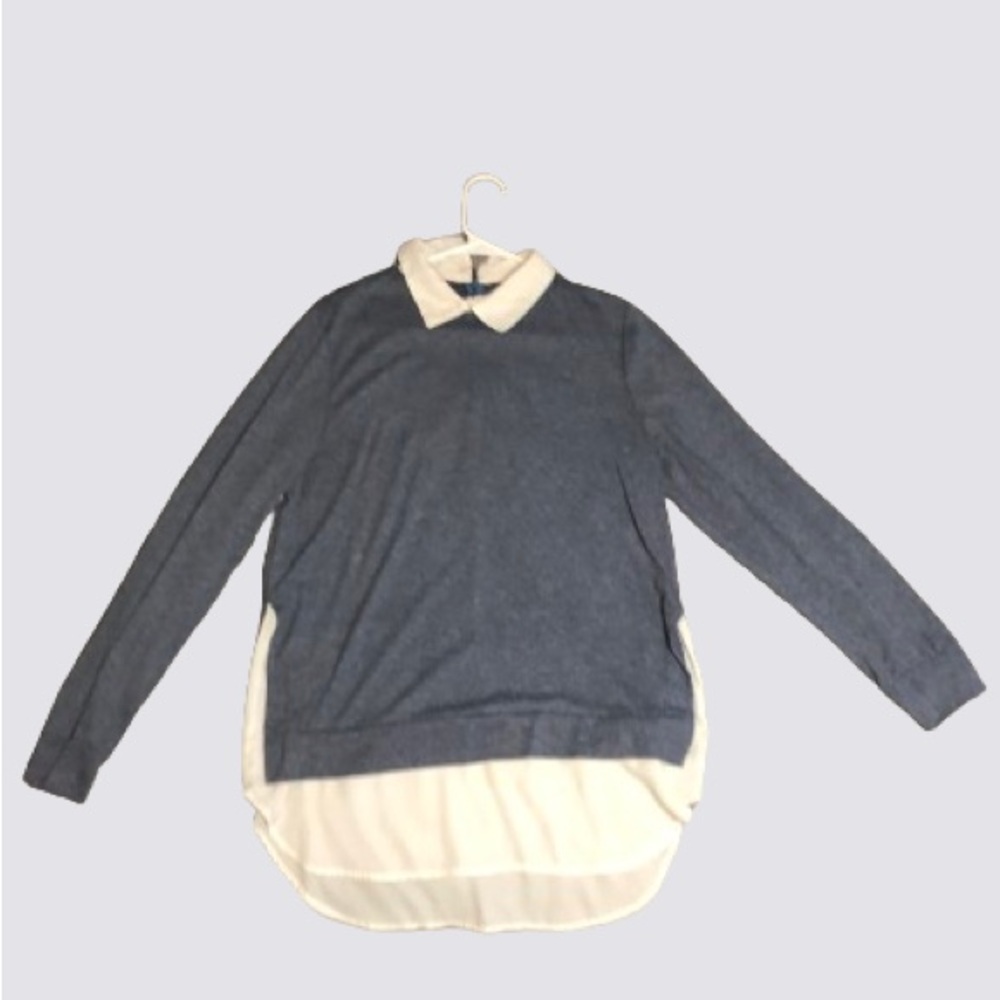 Casual Longsleeve Layered Sweater